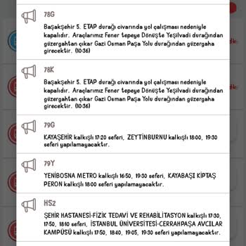 İETT - İstanbul Elektrik Tramvay Tünel İbb Şehir Otobüsleri Sürmeli İptal Oluyor.