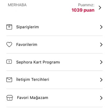 Sephora Kart Puanlarının Kendi Kendine Silinmesi