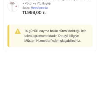 Hepsiburada Fiyat Farkından Oluşan Mağduriyetim