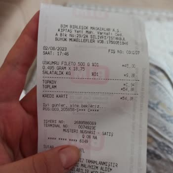 BİM Uskumru Fileto Balık Bozuk