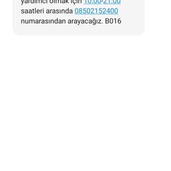 Vodafone Net Bağlantı Yapmıyor. Geri Dönüş Yapmıyor.