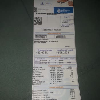 İBB - İstanbul Büyükşehir Belediyesi Evde Olmamama Rağmen Yüksek Fatura
