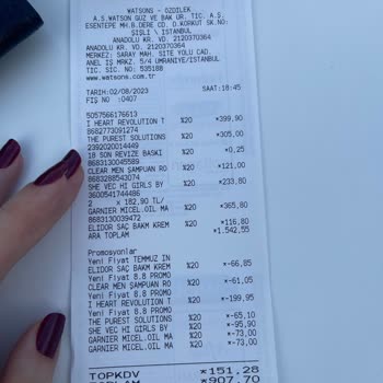 Watsons Kırık Far Paleti İçin Değişim İstiyorum