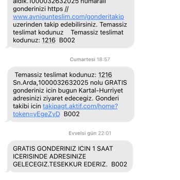 AGT Kurye: Kargom Hala Teslim Edilmedi