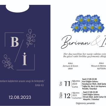 Nehir Davetiye Davetiye Basım Hatası Kalitesiz Davetiye