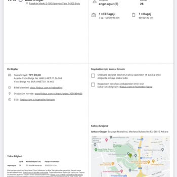 Flix Bus Kamil Koç. Çalışanlarının Yanlış Yönlendirmesi