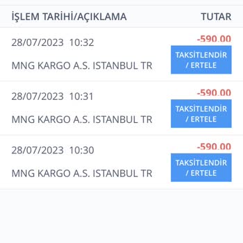 Paramı İade Etmiyorlar Hep Mazeret Üretiyor MNG Kargo