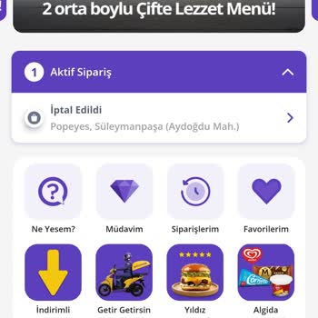 Getir Aşırı Geciktirip İptal Edilerek Zaman Kaybı Yaşatması