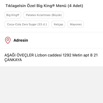 Tıkla Gelsin Gözükenden Fazla Para Alındı Ve İadesi Sağlanmadı.