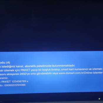 D-Smart Abonelik Hizmetlerinden Yararlanamıyorum