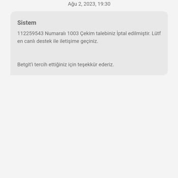 Betgit Kazanç Silinmesi Ya Da Çökülmesi