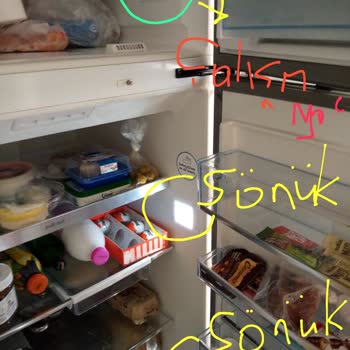 Bosch KDN56PW32N/02 Buzdolabı Üst Lambası Çalışmıyor