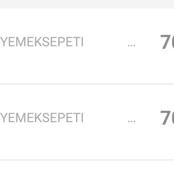 Yemeksepeti Bilgim Dışında Kredi Kartımdan Para Çekti