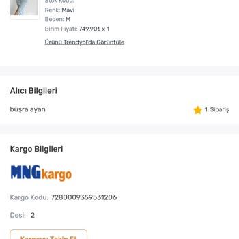 MNG Kargo Ürünüm Kayboldu Ve Hiçbir Şekilde Kimse Yardımcı Olmuyor