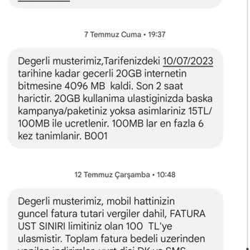 Türk Telekom Hediye İnternet Vermiyor