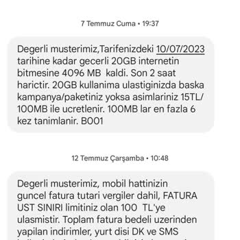 Türk Telekom Hediye İnternet Vermiyor