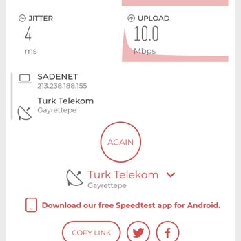Sadenet Vadedilen Hızı Sağlamıyor