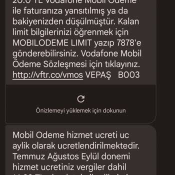 Vodafone Pay Vodafone Google Onoff Hizmeti İptali