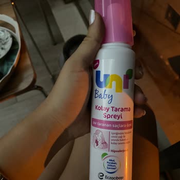 Uni Baby Kolay Saç Tarama Spreyi Küf Rutubet Kokuyor!