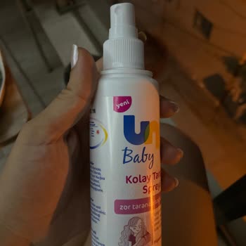 Uni Baby Kolay Saç Tarama Spreyi Küf Rutubet Kokuyor!