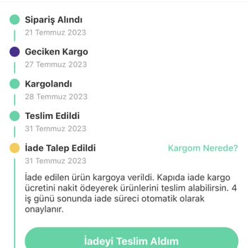 Dolap Sattığım Ürünün Zorla İade Ettirilmesi