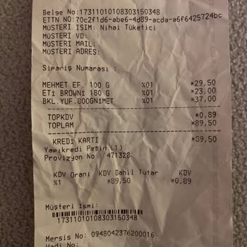 A101 Market Küflü Yufka