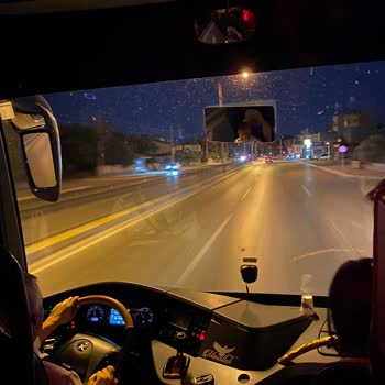 Kontur Turizm Bodrum/Konya Otobüsünü Kullanan Kaptan. (şoför)