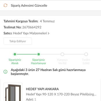 Alınamayan Ürün Ve İlgisiz/yetkisiz Trendyol