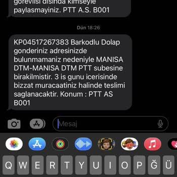 PTT Kargo Kargo Teslimatı Yapılmaması