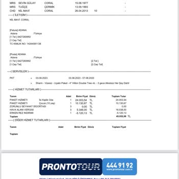 Pronto Tour Tur İptali Sonrası İadenin 1 Aydır Yapılmaması