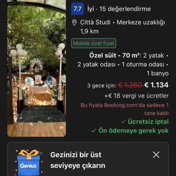 Booking.com No Refund!