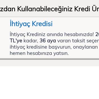 QNB Finansbank Hazır Limit Deyip Kullanımına İzin Verilmemesi