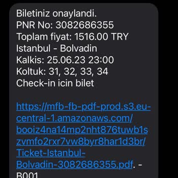 Kamil Koç Ücret İadesinin Yapılmaması