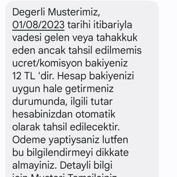 TEB Her Ay Para Kesiyor Hesabımı Kapattım.