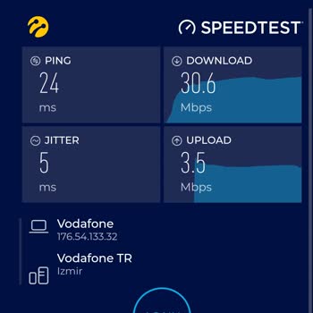 Reklama Aldanma Vodafone İnternet Hızı Çok Düşük