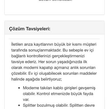 Türk Telekom 4 Gündür Arızanın Giderilmesini Bekliyorum