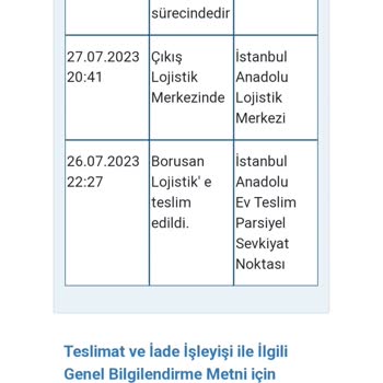 Borusan Lojistik Zam Tarifesinden Dolayı Mağdur Oluyoruz!