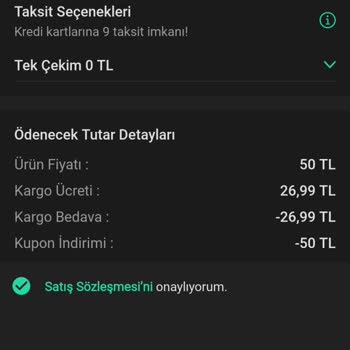 Dolap Uygulaması Kupon Sorunu