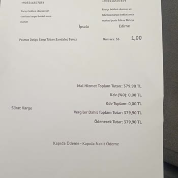 Madam Tarz Değişim Kargo Ücreti Sorunu