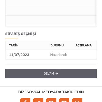 Yedek Parçam Sitesinden Yaptığım Siparişimin Gönderilmemesi