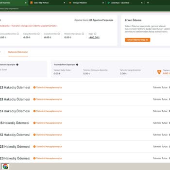 Trendyol Pazarında Sorunlar!