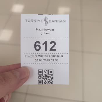 İş Bankası Nazilli Şube Pişmanlığı