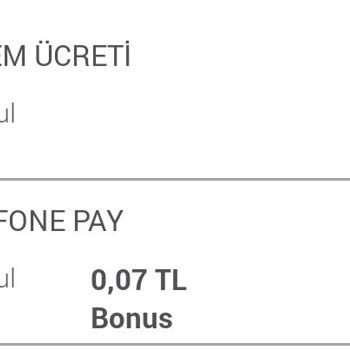 Garanti Bonus Kart Vodafone Pay Nakit Avans Kesintisi.