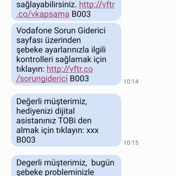Vodafone Hediye Çarkı Ve Yalan Beyan