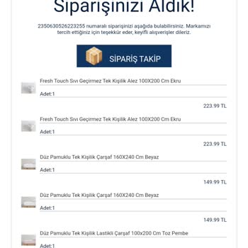 English Home Online Alışverişimi Habersiz İptal Ettiler