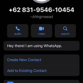 WhatsApp'ta Yabancı Numaralardan Gelen Arama Ve Mesajlar