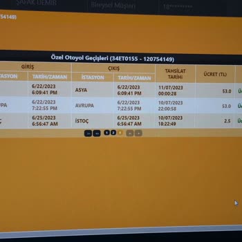 Ica (3. Boğaz Köprüsü Otoyolu) Aracın Eski Sahibine Ait İhlali Geçişlerin Yeni Sahibinden Tahsili