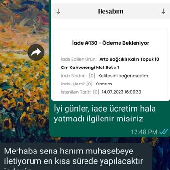Ayakkabı Prensi Para İadem Yapılmıyor