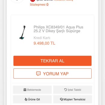 Birnumara.com Paramı İade Etmediler