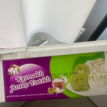 Migros Antep Fıstıklı Dondurma Şikayeti